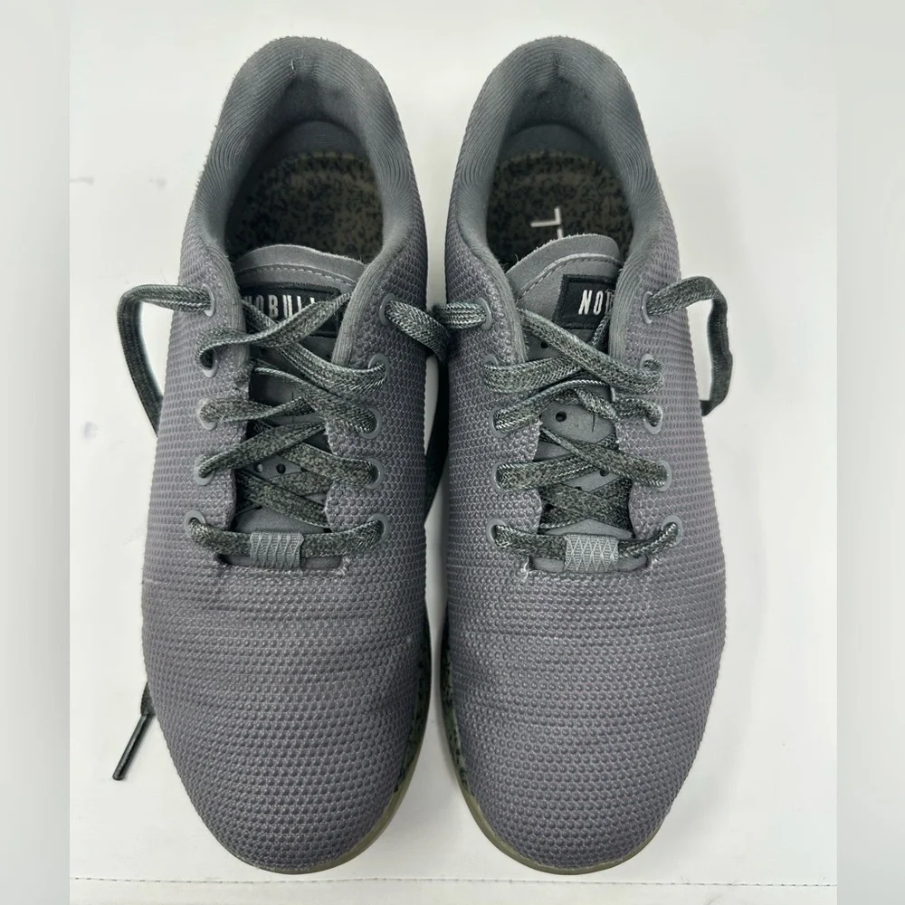 Nobull Superfabric Gray Shoes Unisex Workout Sneakers - Picture 6 of 15